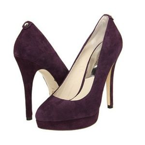 Michael Kors York Pump - Purple Suede